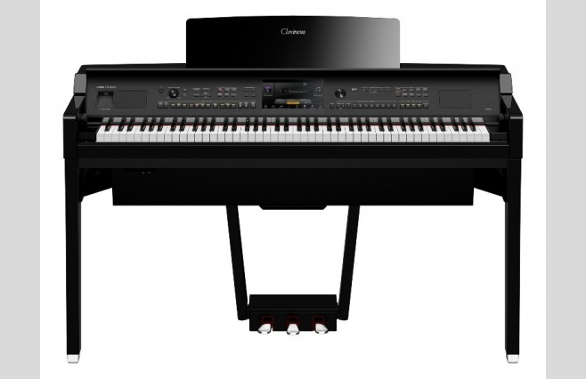 Yamaha CVP809 Polished Ebony Digital Piano Display Model - Image 3